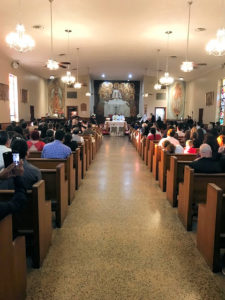 St. Julia's, interior view.