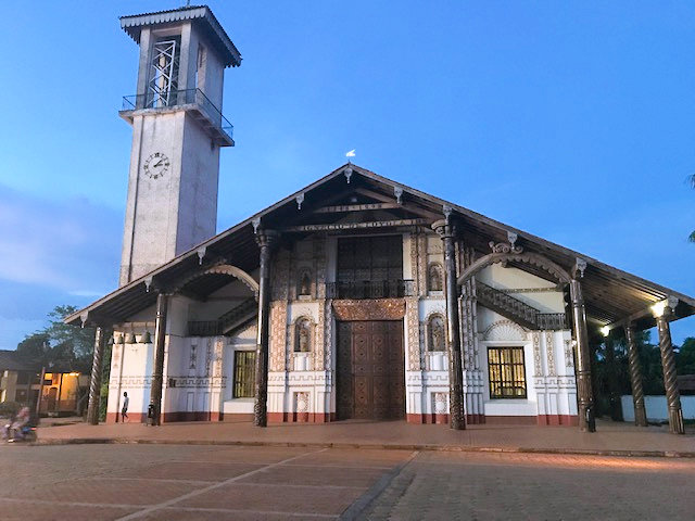 Exterior, St. Ignatius Mission Church.