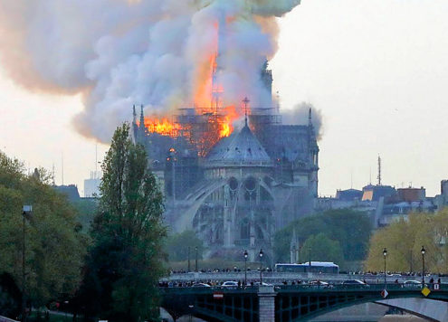 Notre Dane fire