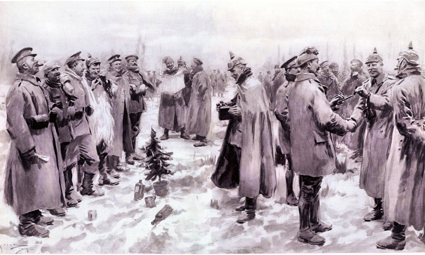 WWI Christmas Truce, 1914